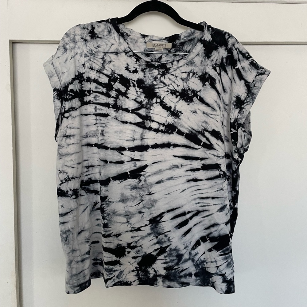 All Saints tie due muscle tee